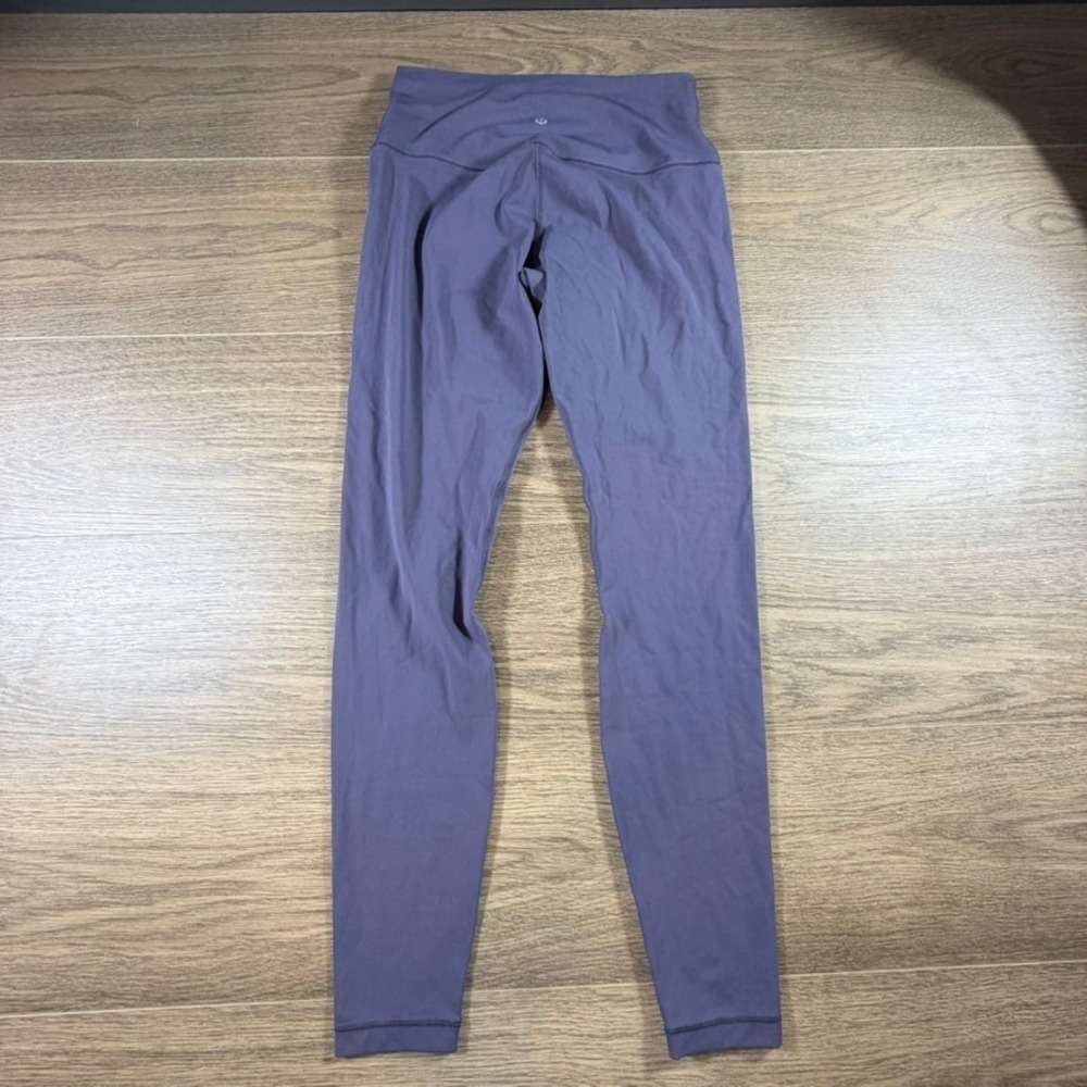 Lululemon Align High Rise Leggings 28" Purple Gray Size 8 Buttery Soft Athletic - Picture 2 of 15